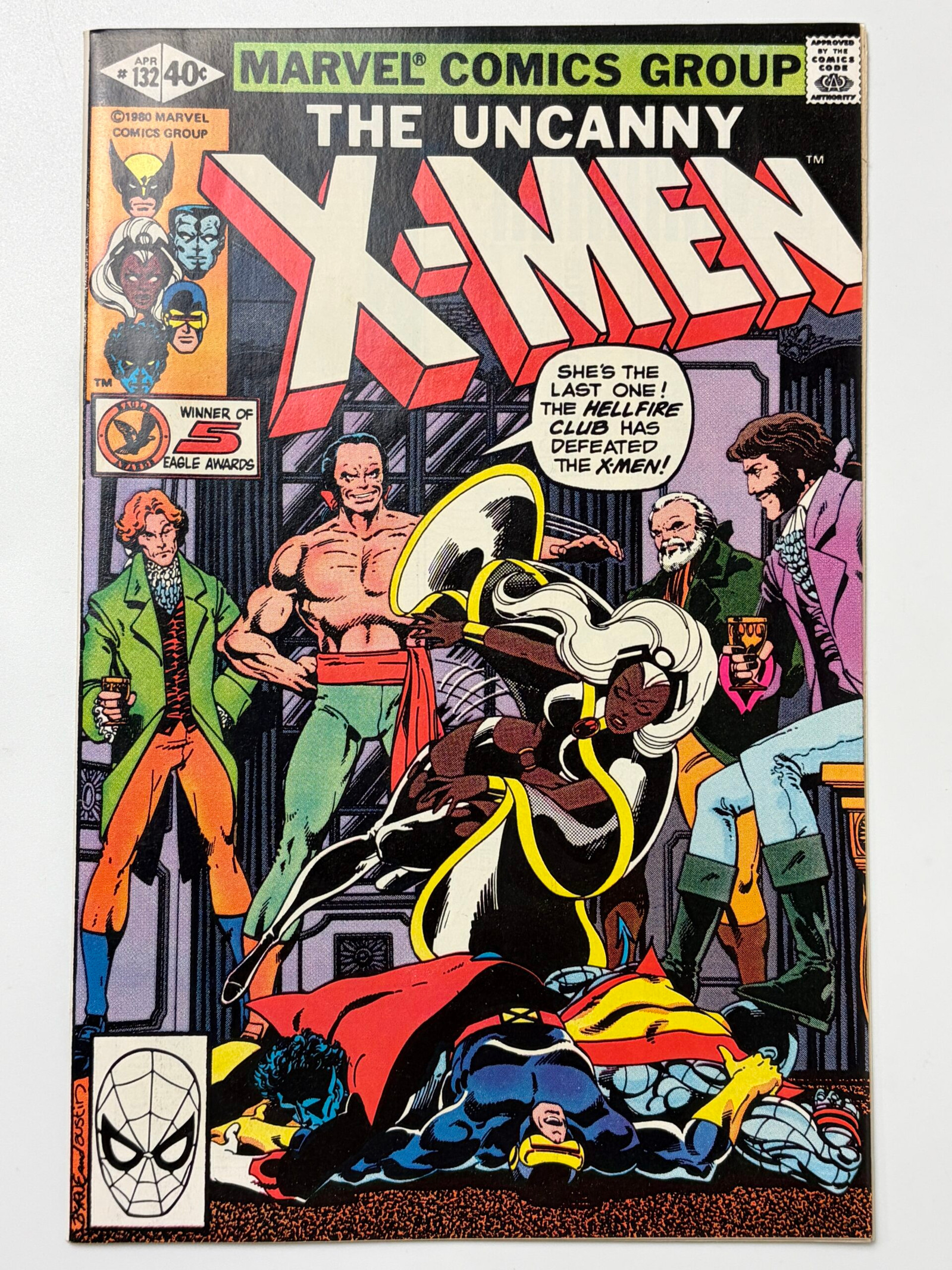 Uncanny X-Men #132 (1980) 1st full team app. The Hellfire Club, 1st app. Tess...