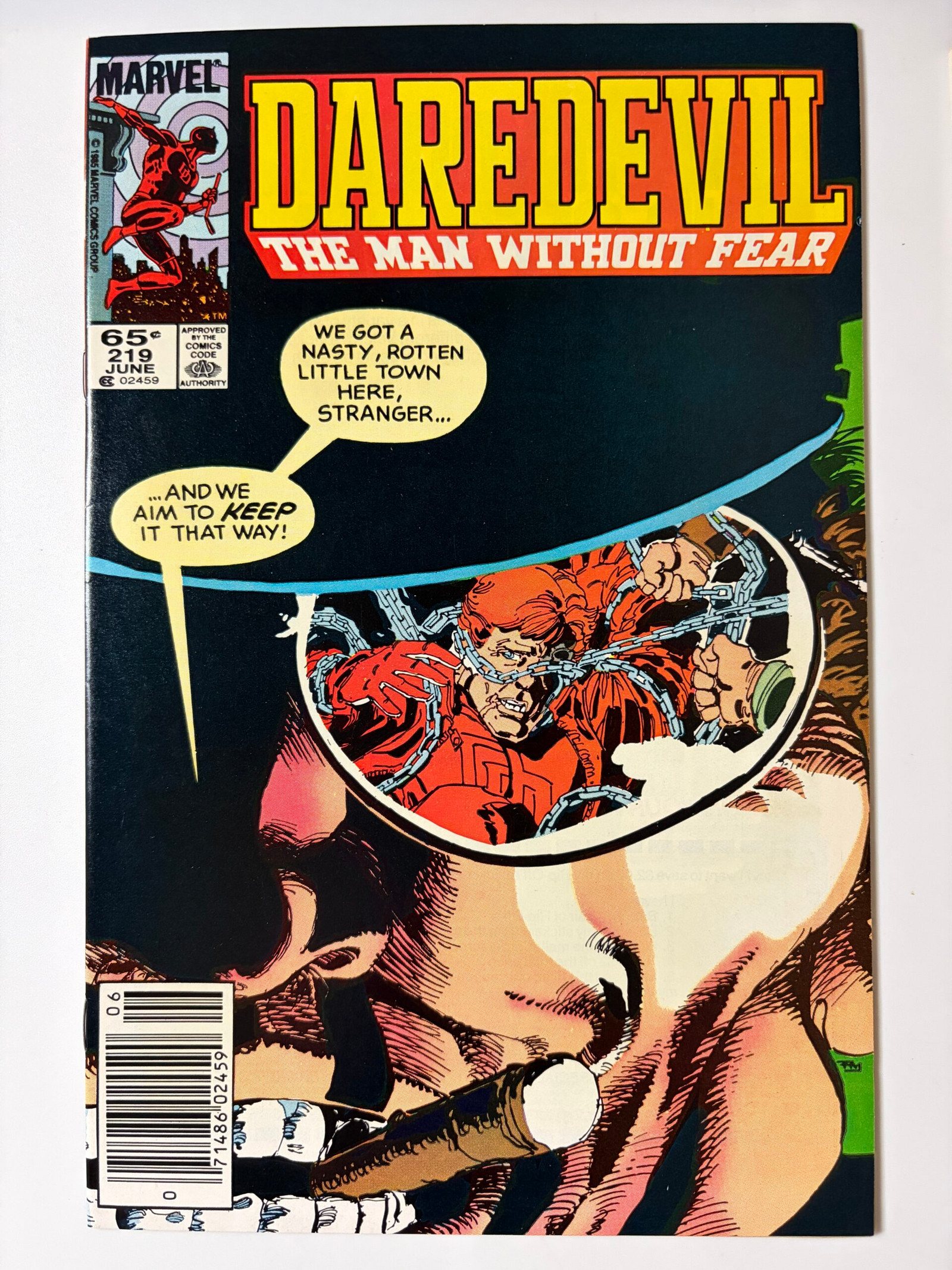 Daredevil #219 (1985) in 9.4 Near Mint -$5.99 Unlimited Shipping