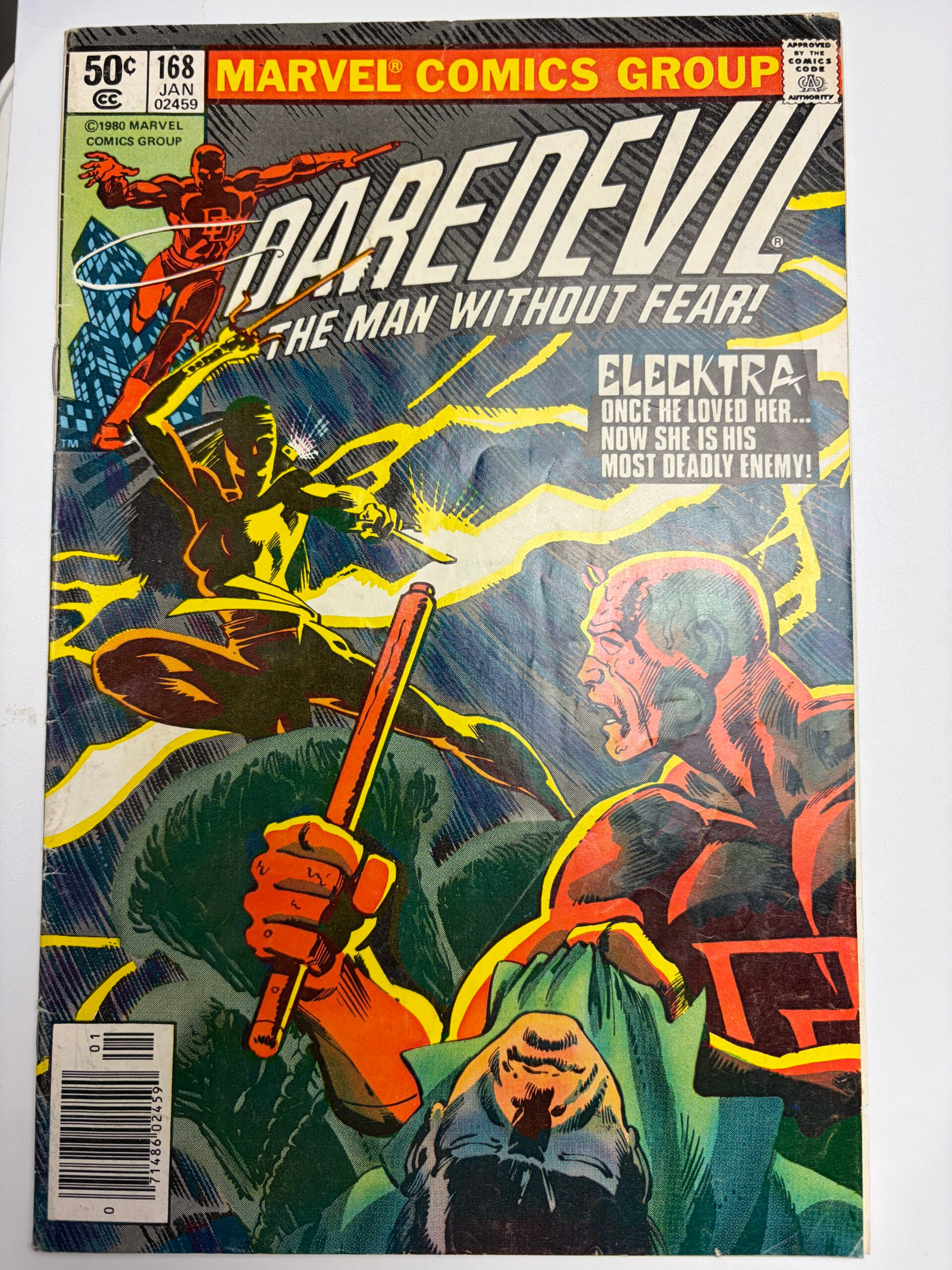 Daredevil #168 (1980) Origin & 1st app. Elektra in 4.5 Very Good+ -$5.99 Unl...